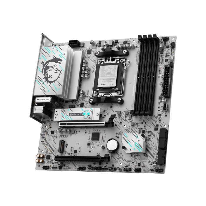 MSI 911-7E77-003 Placa base para PC B840M GAMING PLUS WIFI6E AMD B840 Zócalo AM5 micro ATX DDR5 Wi-Fi 6E 2 MSI 911-7E77-003 Placa base para PC B840M GAMING PLUS WIFI6E AMD B840 Zócalo AM5 micro ATX DDR5 Wi-Fi 6E 2