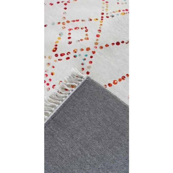 DKD Home Decor Alfombra Multicolor Polyester Rombos 240 x 60 x 0.7 cm 1