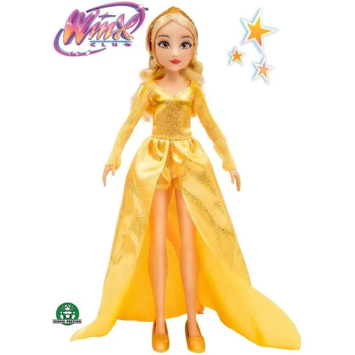 Winx Muñeca Traje de Baile Stella Alfea 26 cm WNX705