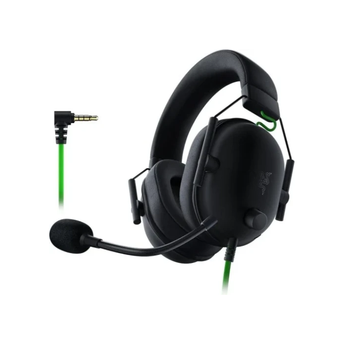 Razer BlackShark V2 X Special White RZ04-03241700-R3M1 Auriculares Gaming con Cable Jack 3.5mm, Cancelación de Ruido y Micrófono Hyperclear