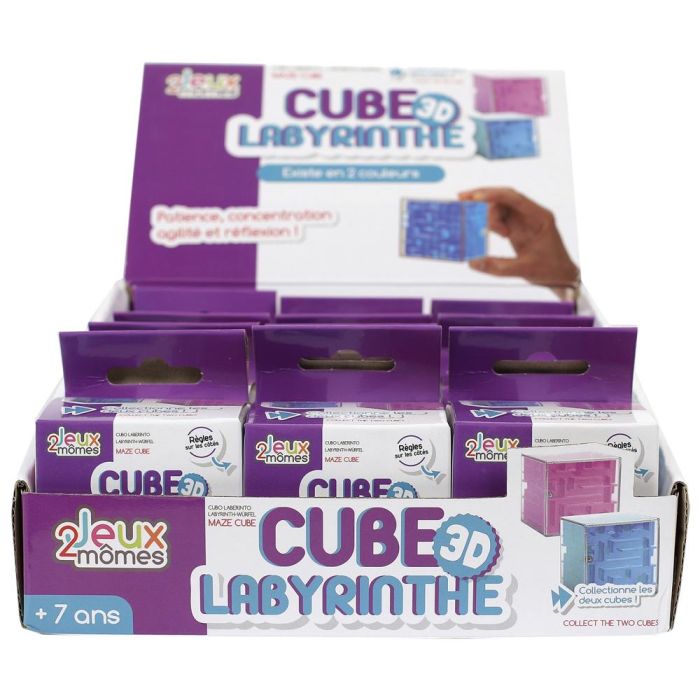 Jeux 2 momes Seche Pleure Cubo Laberinto de Polipropileno 3