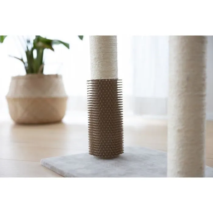 Kerbl 1700728369900 Árbol para gatos con ambiente topo 49 x 35 x 56 cm Sisal 5