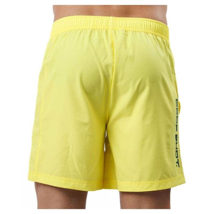 Pantalones Cortos Deportivos para Hombre Drop Shot Bentor Amarillo 2