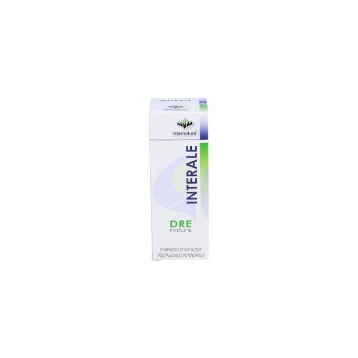 Internature Drenature Interale, Gotas 30ml, Complemento alimenticio a base de Fumaria, Grosellero Negro, Llantén y Hisopo