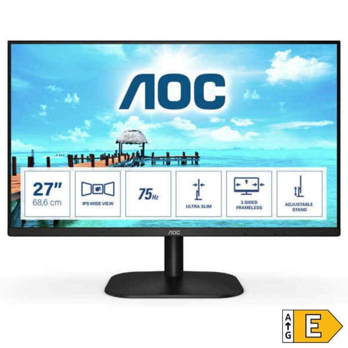 Monitor AOC 27B2H 27" FHD WLED IPS LED IPS Flicker free 75 Hz 75 Hz 5
