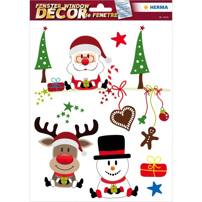 HERMA FENSTERBILD A4 WEIHNACHTSFREUDE 0 HERMA FENSTERBILD A4 WEIHNACHTSFREUDE 0