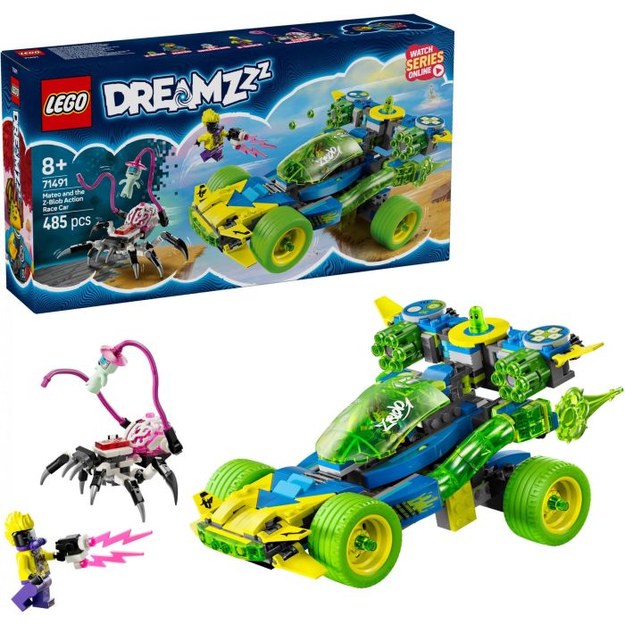 Lego 71491 Mateo y Z-Blob Coche de Carreras de LEGO DREAMZzz - 2 en 1 Todoterreno o Moto Superveloz con Mateo y D-Shock 13 Lego 71491 Mateo y Z-Blob Coche de Carreras de LEGO DREAMZzz - 2 en 1 Todoterreno o Moto Superveloz con Mateo y D-Shock 13