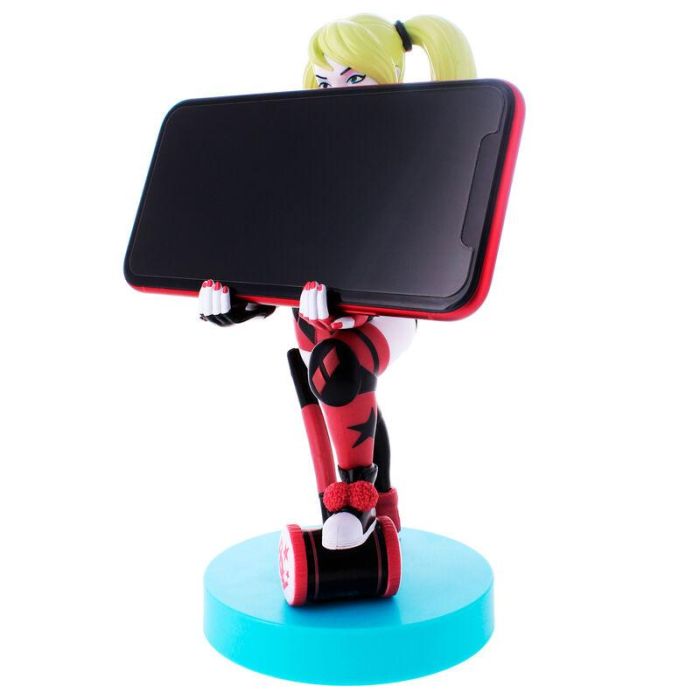 Cable Guy - Soporte Figura Harley Quinn DC Comics para Mando y Móvil - EXQUISITE GAMING 20cm