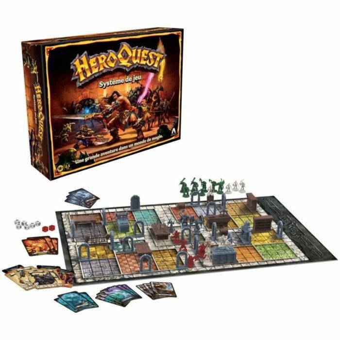 Heroquest Game System - Fantástica aventura en los estilos de mazmorras - Juego de mesa - de 14 años, de 2 a 5 jugadores