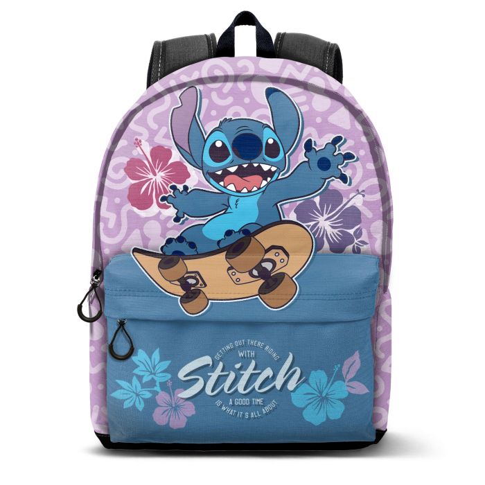 Mochila HS FAN 2.2 Skate Disney Lilo y Stitch Lila