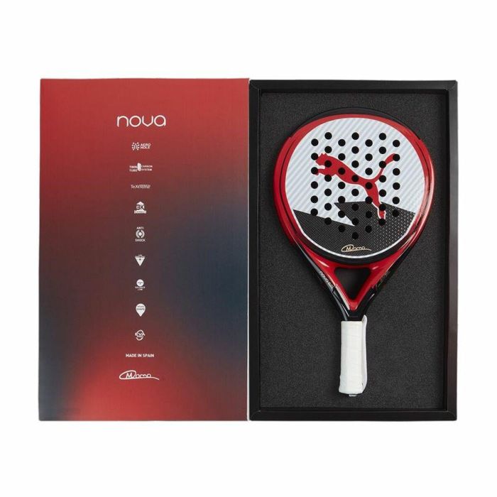 Pala de Pádel Puma Nova Elite Momo Rojo 4 Pala de Pádel Puma Nova Elite Momo Rojo 4