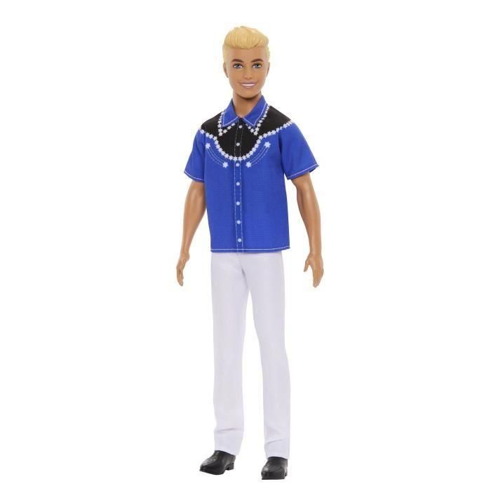 Barbie-Fashionistas-Muñeco Ken rubio con aspecto occidental HRH25 3 Barbie-Fashionistas-Muñeco Ken rubio con aspecto occidental HRH25 3