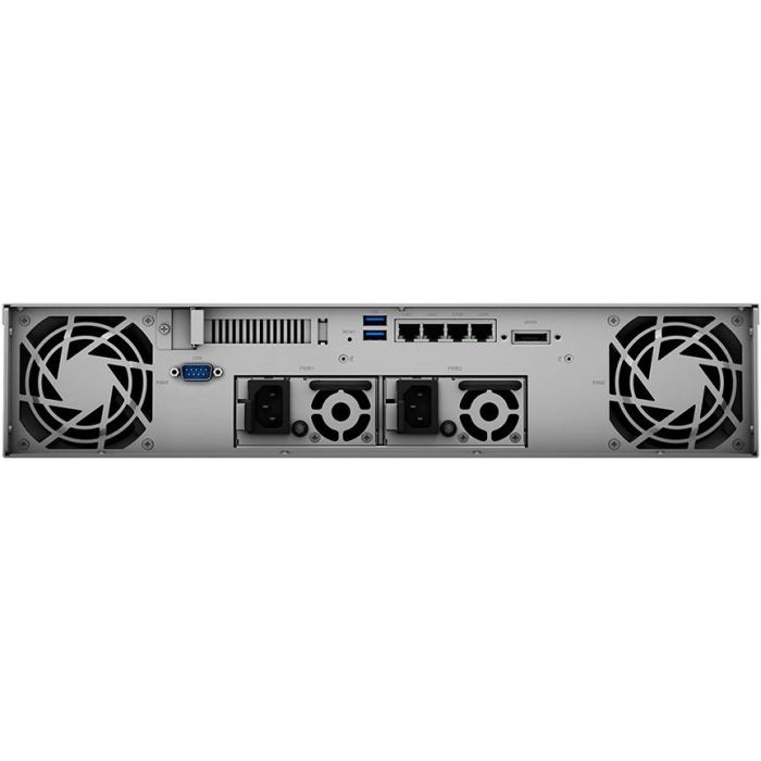 Synology RS1221RP+ NAS RackStation 8-Bahías Ryzen Embedded V1500B 4GB RAM DDR4 (Bastidor 2U) para Pequeñas y Medianas Empresas 3