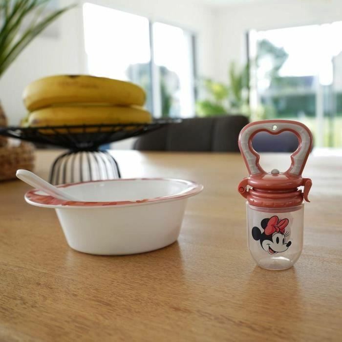 Thermobaby AAAOQ27063 Mordedor de Silicona para Bebés, Diseño Minnie Mouse, Ideal para Introducir Frutas y Verduras Sólidas 1 Thermobaby AAAOQ27063 Mordedor de Silicona para Bebés, Diseño Minnie Mouse, Ideal para Introducir Frutas y Verduras Sólidas 1