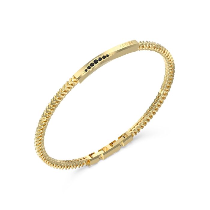 Pulsera Hombre Guess JUMB05102JWYGS Azul Dorado