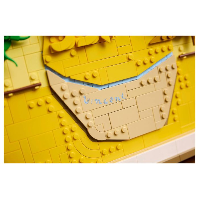 Lego 31215 Vincent van Gogh Girasoles - Arte mural, Construcción para adultos 10
