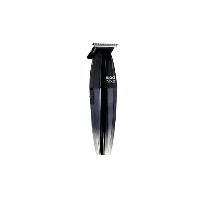 Nixe Hair Trimmer Black-Silver Profesional Recortadora de Cabello con Batería Litio, Cuchillas Acero y 4 Peines Modelo TW003