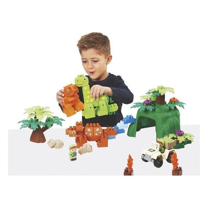 Ecoiffier Abrick Juguete de Construcción Dinoland con 3 Dinosaurios, Isla, Todoterreno y 2 Personajes – 18 meses+ 2 Ecoiffier Abrick Juguete de Construcción Dinoland con 3 Dinosaurios, Isla, Todoterreno y 2 Personajes – 18 meses+ 2