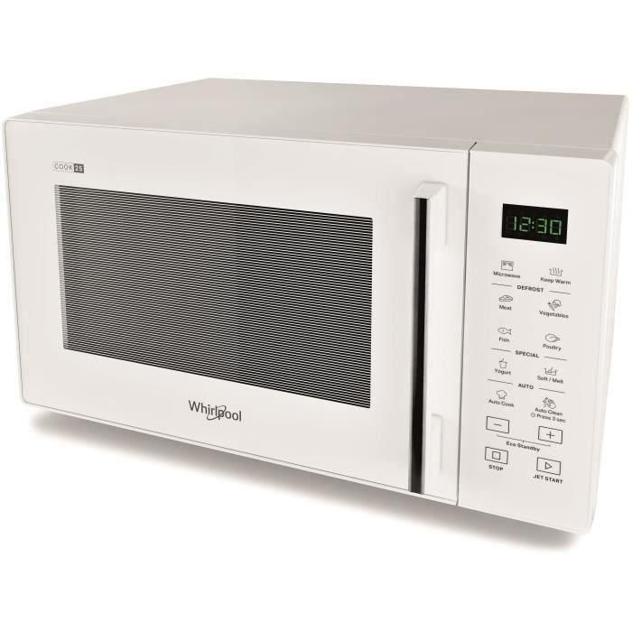Microondas Whirlpool MWP2S1, Electrónica, 25L, 900W, Auto Cook (7 recetas) Microondas Whirlpool MWP2S1, Electrónica, 25L, 900W, Auto Cook (7 recetas)