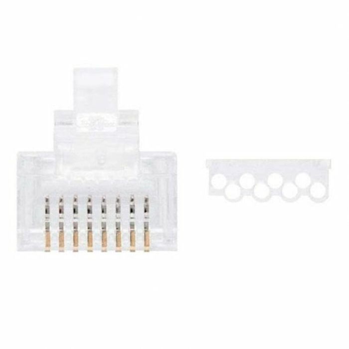 Conector RJ45 NANOCABLE 10.21.0201-50 Transparente 4