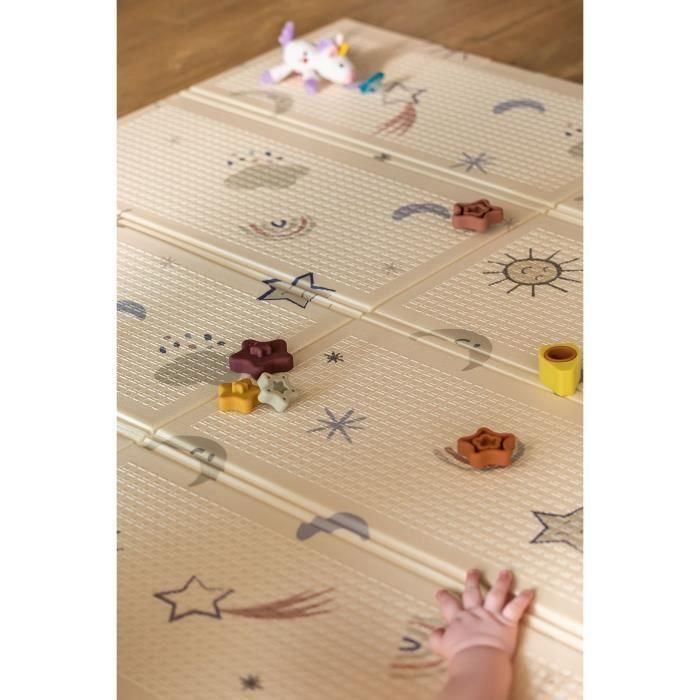 Alfombra de juego reversible - NUBY - 200 x 150 x 1 cm - Arcoíris 5