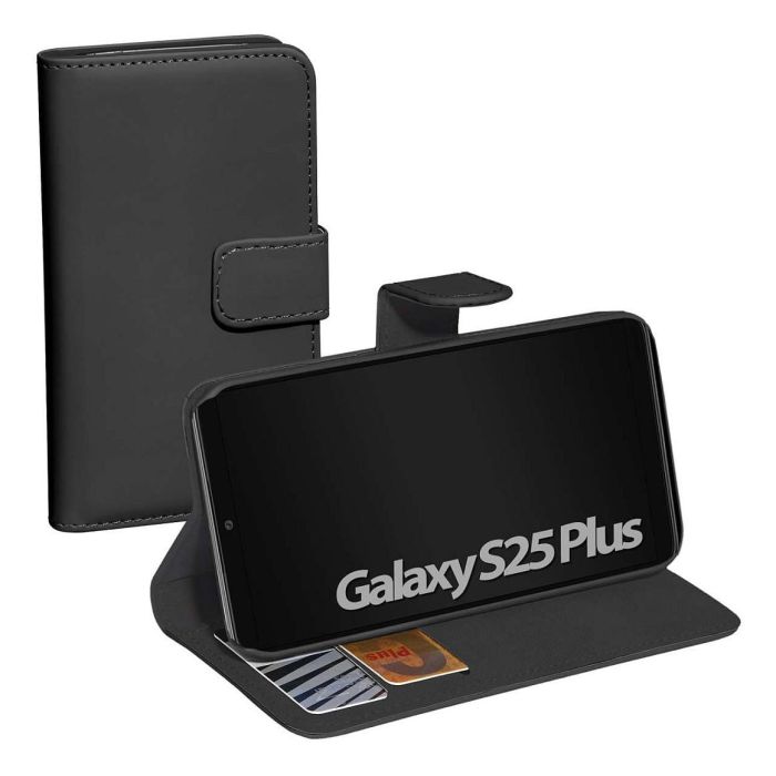 PEDEA Funda Libro Classic fr para Samsung Galaxy S25+ 5G, Cierre Magnético, Negro - 111600005 PEDEA Funda Libro Classic fr para Samsung Galaxy S25+ 5G, Cierre Magnético, Negro - 111600005