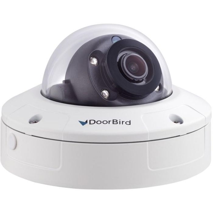 DoorBird Cámara de Seguridad IP Mini Domo Full HD 1080p WiFi PoE Interior/Exterior con Visión Nocturna