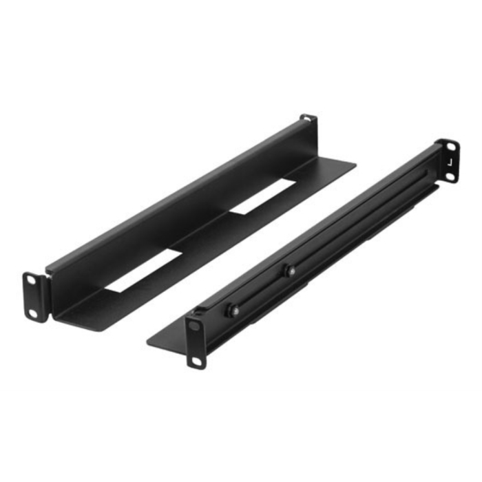 Lanberg AK-1901-B - Kit de Carriles de Rack Deslizantes 1U Ajustables 397-680mm para Servidores/SAI, Carga 90kg