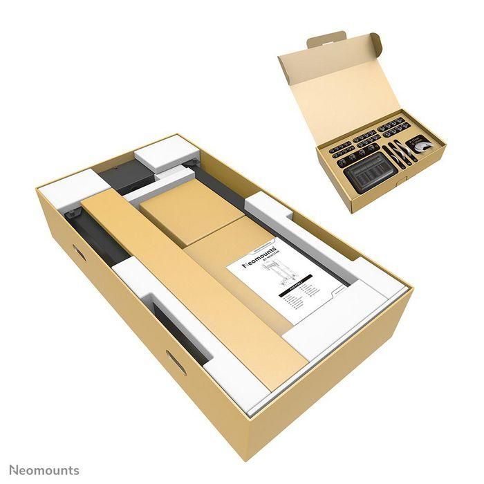 Neomounts FL55-875BL1 MOVE Lift Carro Soporte Móvil Motorizado para Pantallas 55-100" Max 110 kg VESA 100x100-800x600 TÜV Negro 13