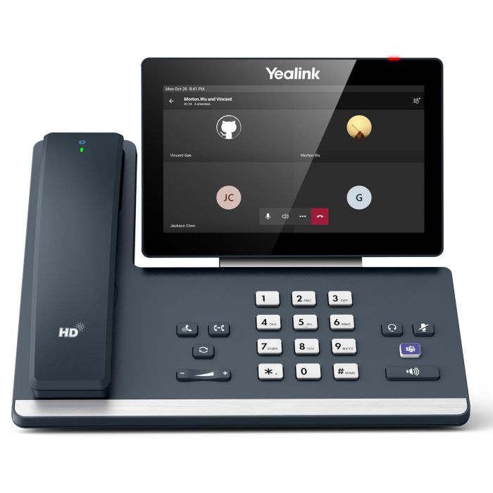 Yealink MP58-WH-Teams E2 Teléfono IP Teams con pantalla táctil LCD 7" Gris 3 Yealink MP58-WH-Teams E2 Teléfono IP Teams con pantalla táctil LCD 7" Gris 3