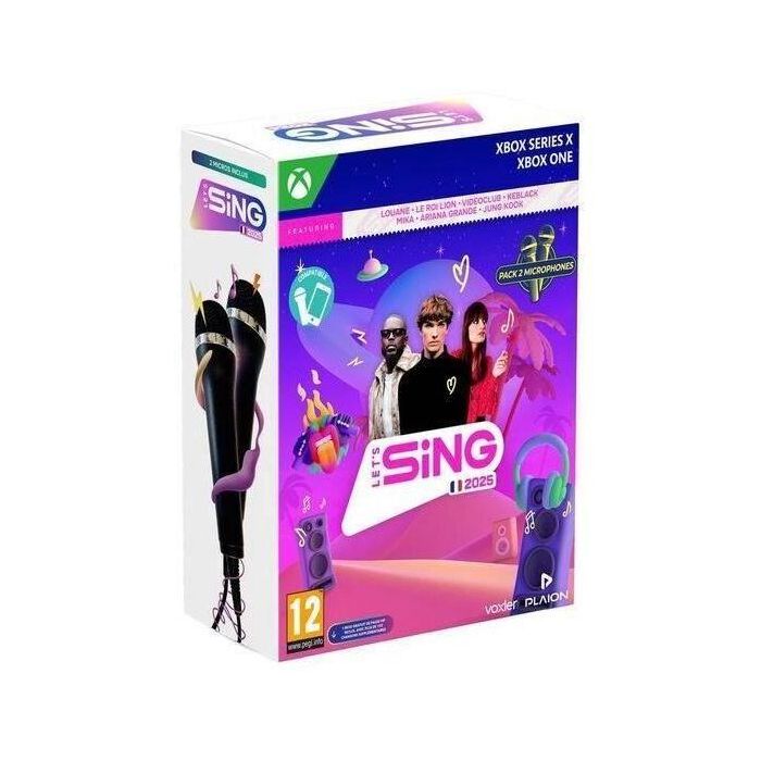 Cantemos 2025 + 2 micrófonos - Serie Xbox Cantemos 2025 + 2 micrófonos - Serie Xbox