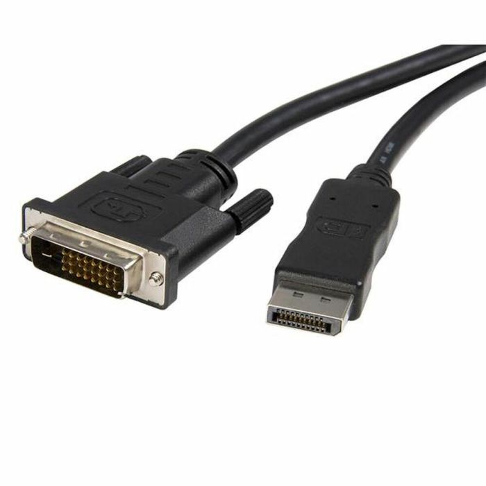 Cable DisplayPort a DVI Startech DP2DVIMM10 Negro 0 Cable DisplayPort a DVI Startech DP2DVIMM10 Negro 0