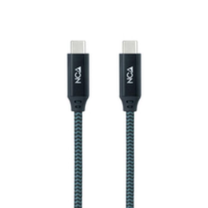 Cable USB C NANOCABLE 10.01.4301-COMB 1 m 2 Cable USB C NANOCABLE 10.01.4301-COMB 1 m 2