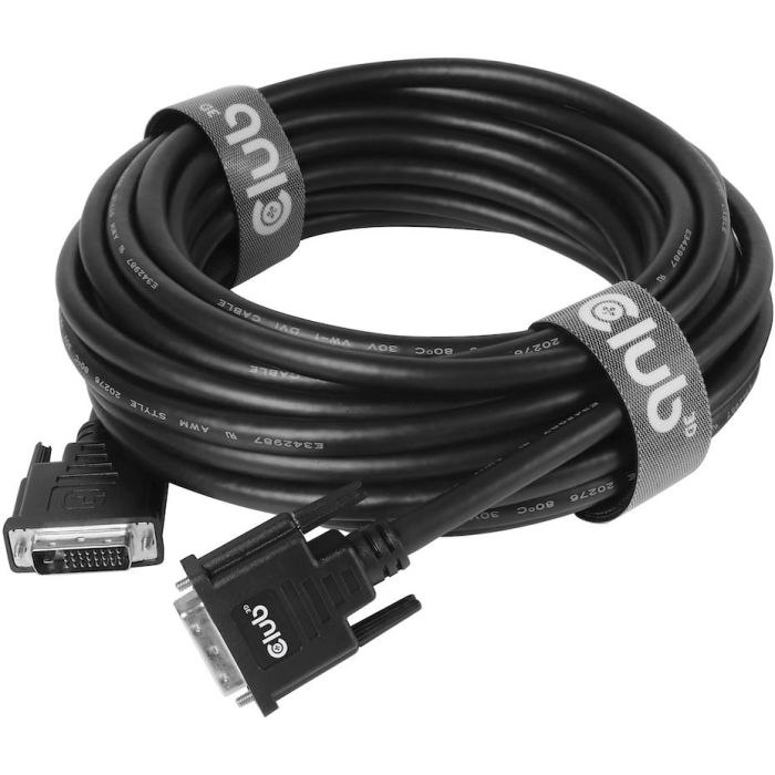 Club3D DVI-Kabel Dual Link (24+1) bidirektional 10m St/St 2 Club3D DVI-Kabel Dual Link (24+1) bidirektional 10m St/St 2