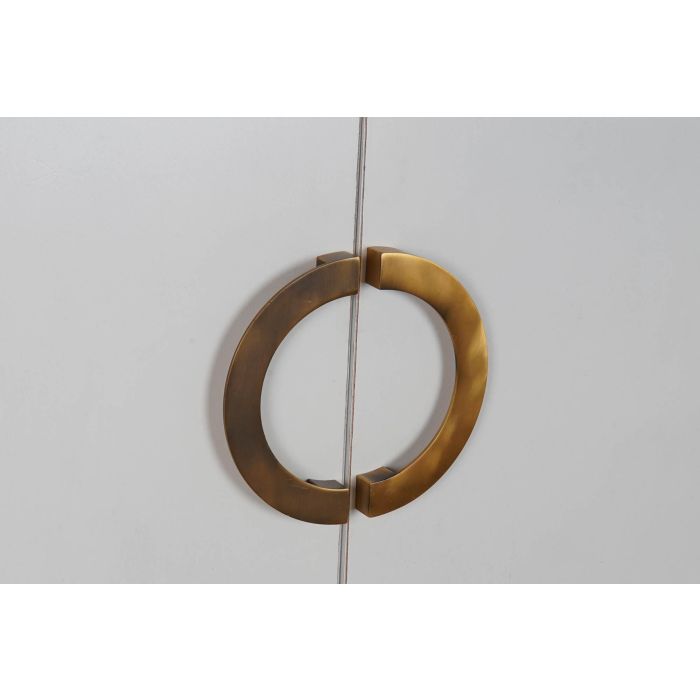 DKD Home Decor Armario Oriental Kamakura Blanco Dorado 120 x 50 x 175 cm Álamo Metal 2 DKD Home Decor Armario Oriental Kamakura Blanco Dorado 120 x 50 x 175 cm Álamo Metal 2