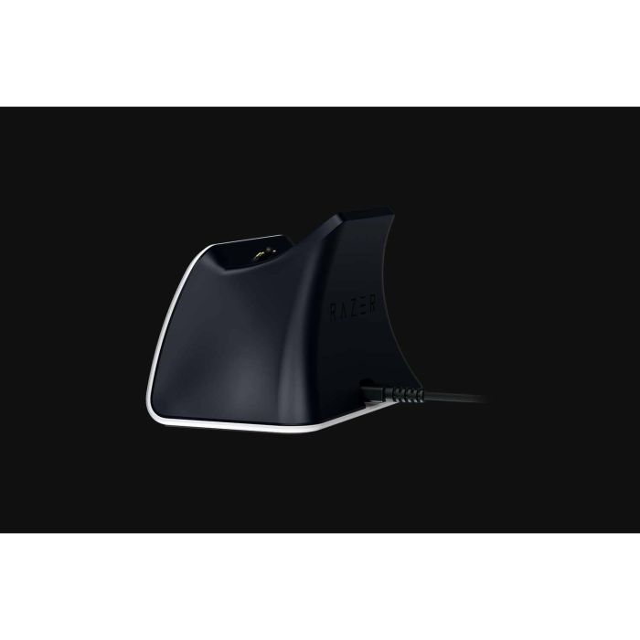 Razer RC21-01900100-R3U1 Estación de Carga Rápida Blanca para Mandos Inalámbricos PS5 DualSense 5