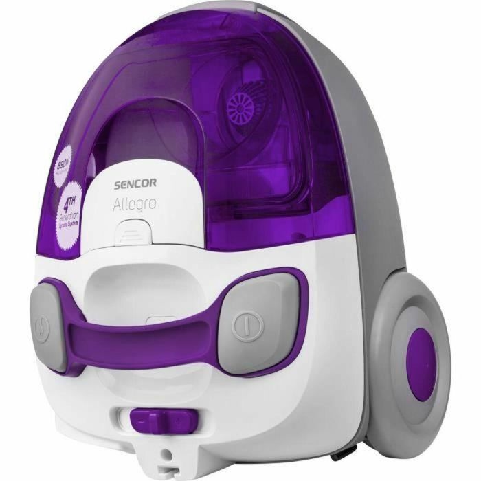 Aspirador de bote sin bolsa - SENCOR - SVC-512VT - 890 W - 76 dB - 1,5 L - Violeta 3
