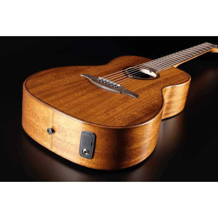 Guitarra Acústica Lâg Parlor A/E Tramontane 98 - Caoba 6 Guitarra Acústica Lâg Parlor A/E Tramontane 98 - Caoba 6