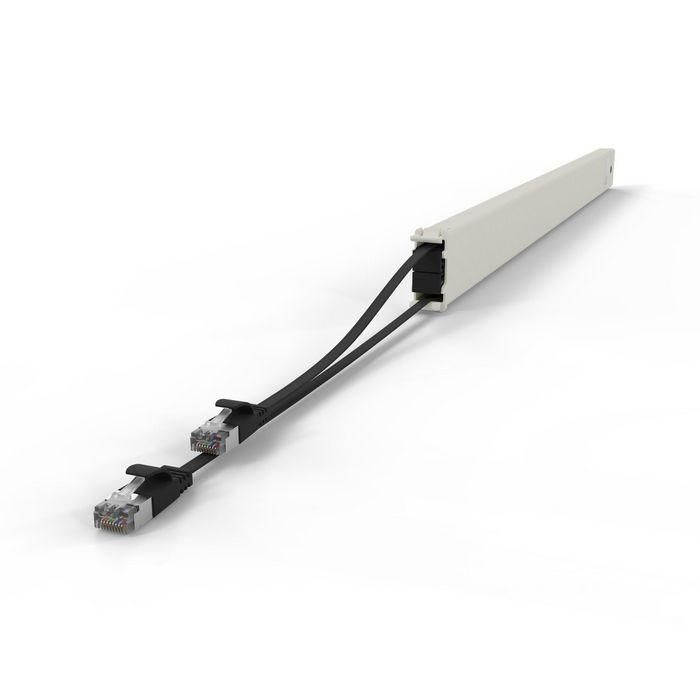 PATCHBOX patchbox.one Cassette de Cable Cat.6a STP PoE para Sistemas Modular 46RU - Negro. Certificación ISO, recambio rápido. 0 PATCHBOX patchbox.one Cassette de Cable Cat.6a STP PoE para Sistemas Modular 46RU - Negro. Certificación ISO, recambio rápido. 0