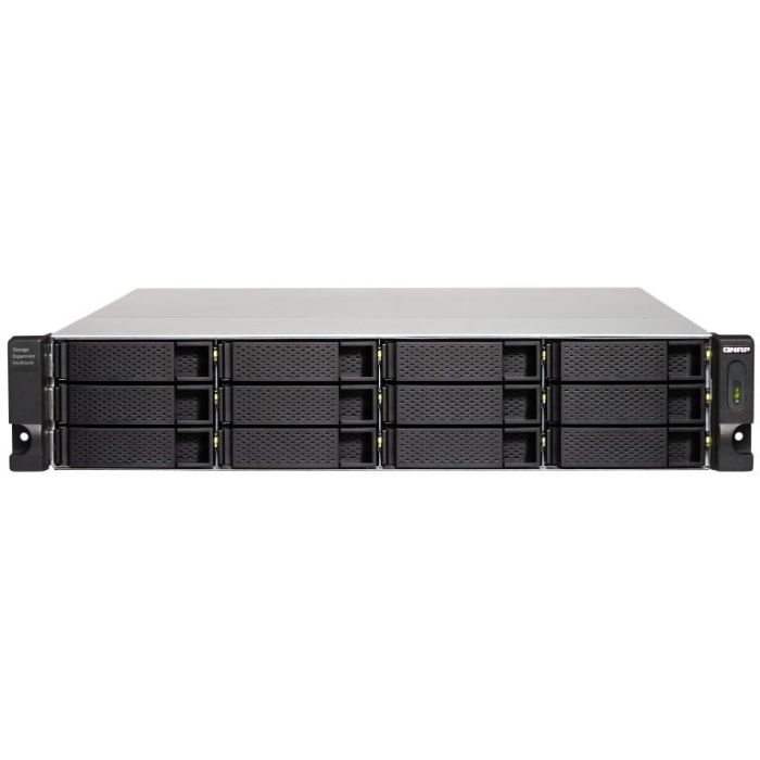 QNAP TL-R1200C-RP Unidad de expansión JBOD 12 bahías 2.5/3.5" USB-C 3.1 Gen2 10Gbps Rackmount 2U 2
