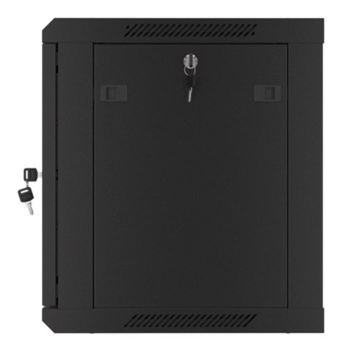 Lanberg WF01-6409-00B Armario Rack de Pared 9U Negro con Capacidad de Carga de 60 kg 1