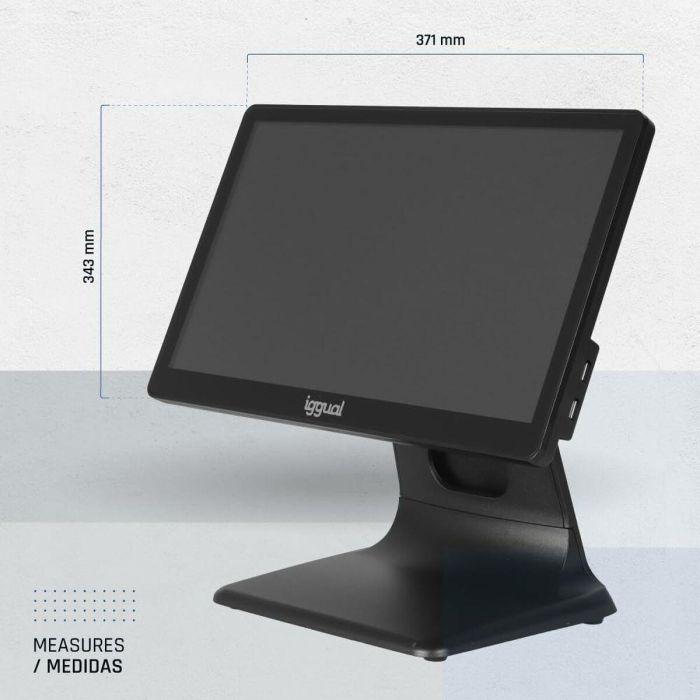 All in One iggual IGG320204 15,6" Quad Core Intel Celeron J4125 4 GB RAM 128 GB SSD 5