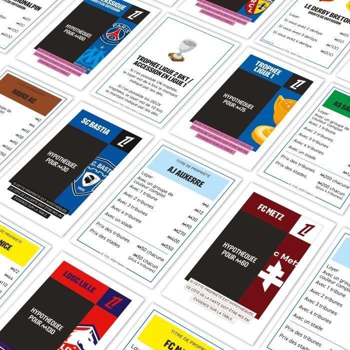 Juego de mesa - MOVIMIENTOS GANADORES - Monopoly Ligue 1 - Sumérgete en el mundo del fútbol francés 4 Juego de mesa - MOVIMIENTOS GANADORES - Monopoly Ligue 1 - Sumérgete en el mundo del fútbol francés 4