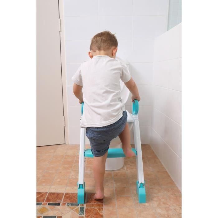 Reductor de inodoro - DREAMBABY - STEP-UP - Orinal de entrenamiento - 2 etapas ajustables - Aqua 3 Reductor de inodoro - DREAMBABY - STEP-UP - Orinal de entrenamiento - 2 etapas ajustables - Aqua 3