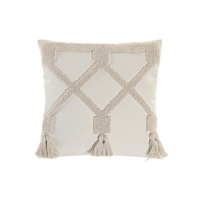 Cojin Urban DKD Home Decor Crudo 45 x 45 cm (2 Unidades) 0 Cojin Urban DKD Home Decor Crudo 45 x 45 cm (2 Unidades) 0