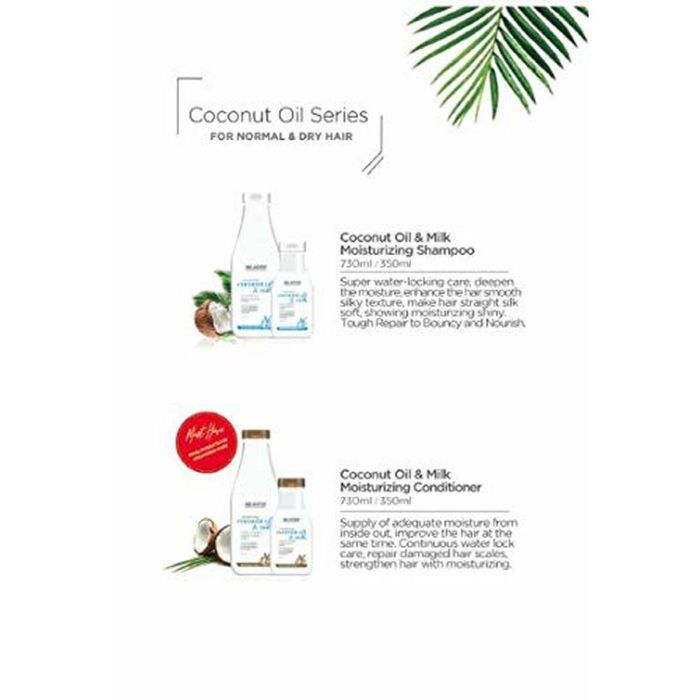 Beaver COCONUT OIL & QUINOA Champú Hidratante con Aceite de Coco y Aloe Vera 350 ml para Cabello Suave y Protegido 2 Beaver COCONUT OIL & QUINOA Champú Hidratante con Aceite de Coco y Aloe Vera 350 ml para Cabello Suave y Protegido 2