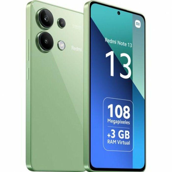 Smartphone Xiaomi Redmi Note 13 6,67" QUALCOMM SNAPDRAGON 685 6 GB RAM 128 GB Verde 3 Smartphone Xiaomi Redmi Note 13 6,67" QUALCOMM SNAPDRAGON 685 6 GB RAM 128 GB Verde 3