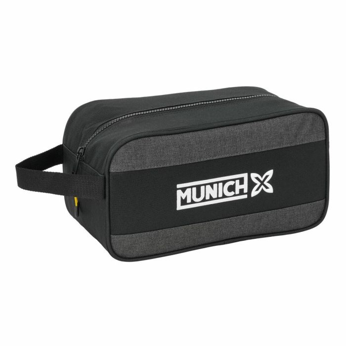 Zapatillero de Viaje Munich Topo Negro 29 x 15 x 14 cm 0 Zapatillero de Viaje Munich Topo Negro 29 x 15 x 14 cm 0