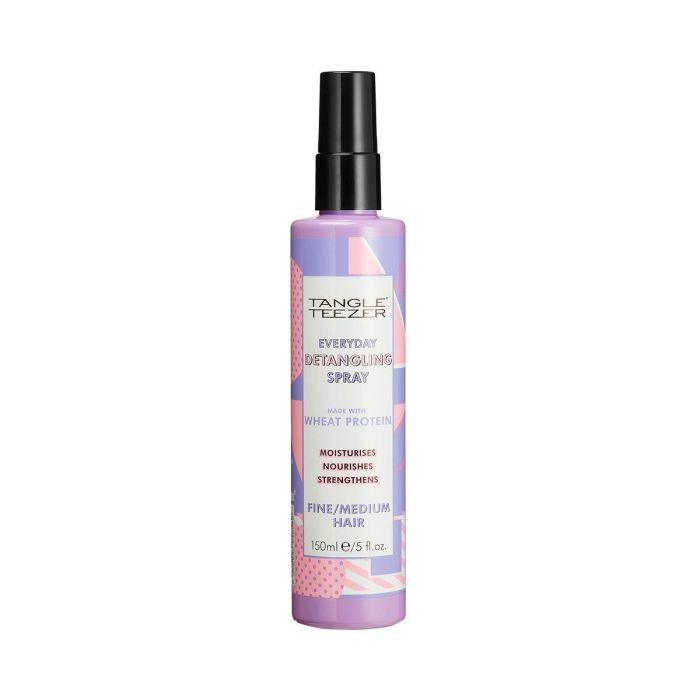 Tangle Teezer Spray Desenredante para Cabello Fino y Medio 150ml - Con Proteínas de Trigo, Aroma Floral Tangle Teezer Spray Desenredante para Cabello Fino y Medio 150ml - Con Proteínas de Trigo, Aroma Floral