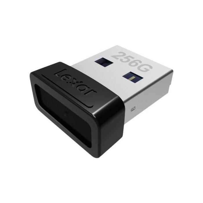 Lexar JumpDrive S47 unidad flash USB 256 GB USB tipo A 3.2 Gen 1 (3.1 Gen 1) Negro, Plata 1